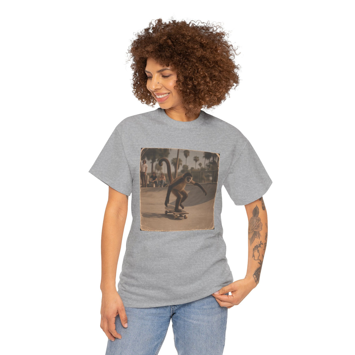 Skateboarder Vintage Photo Tee
