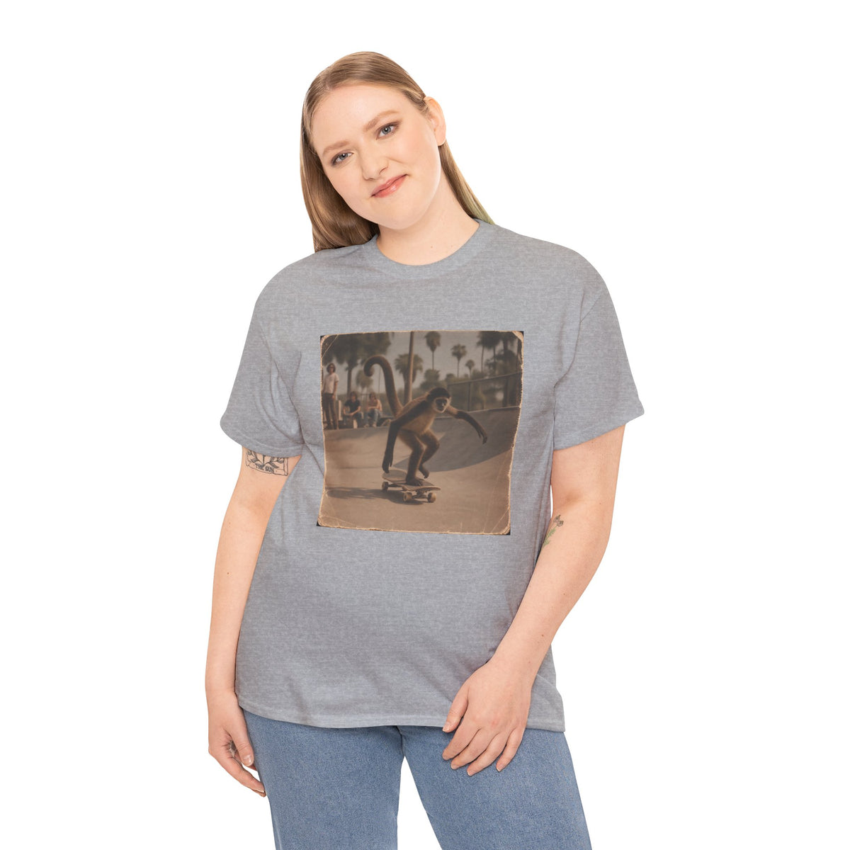 Skateboarder Vintage Photo Tee