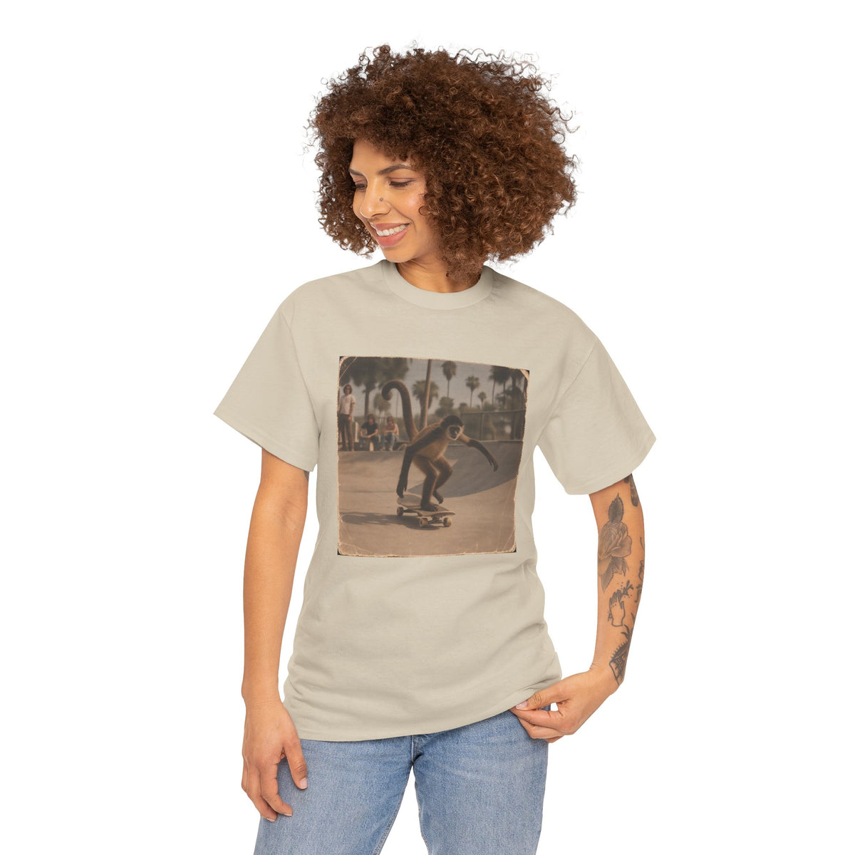 Skateboarder Vintage Photo Tee