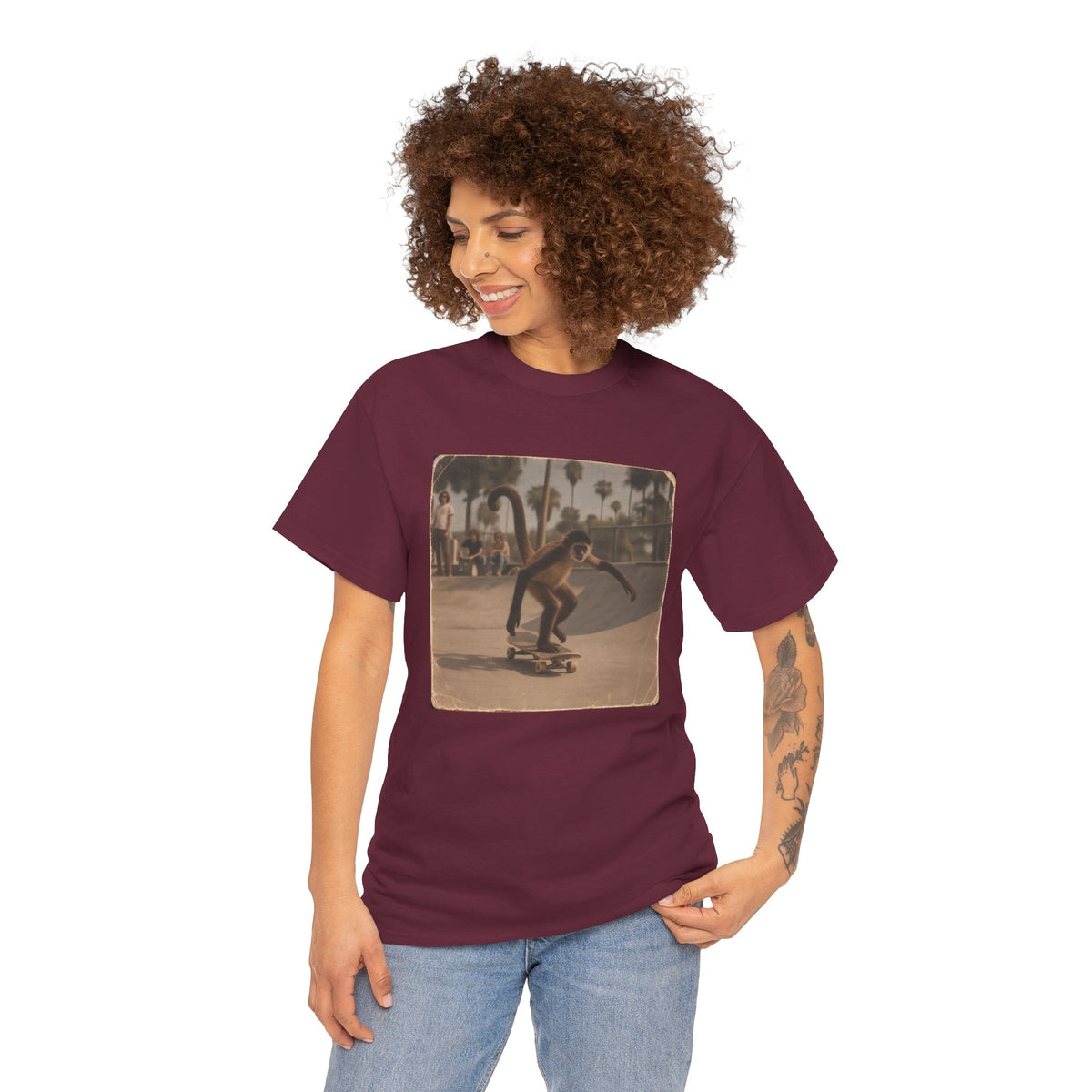 Skateboarder Vintage Photo Tee