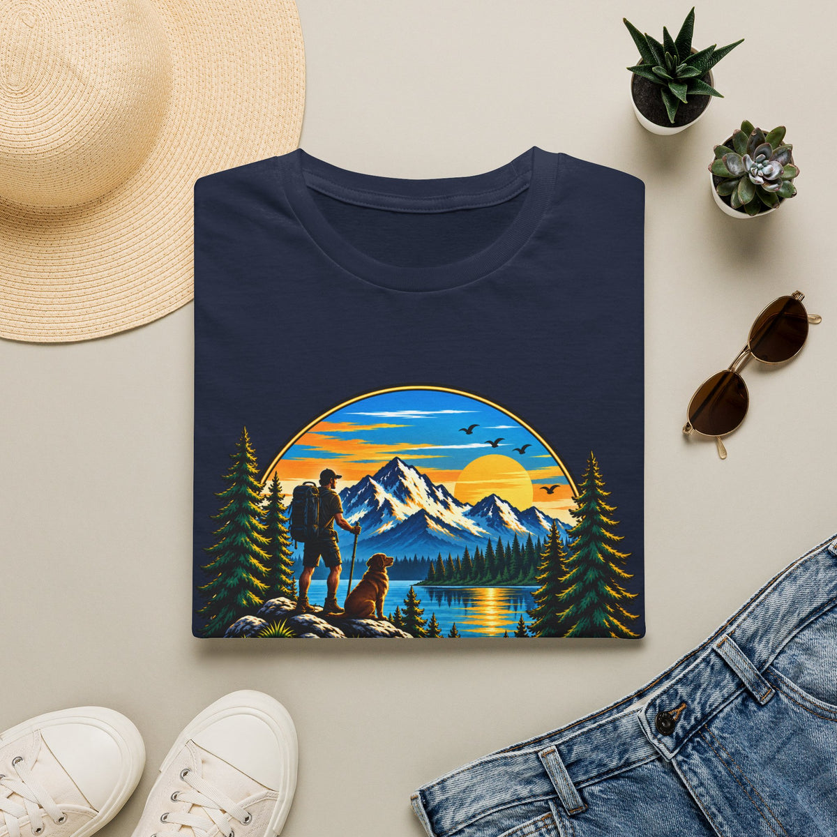 Hike More Explore More Mountain Adventure T-Shirt