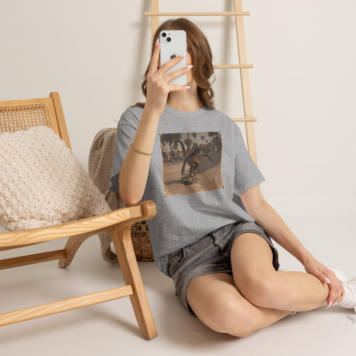 Skateboarder Vintage Photo Tee
