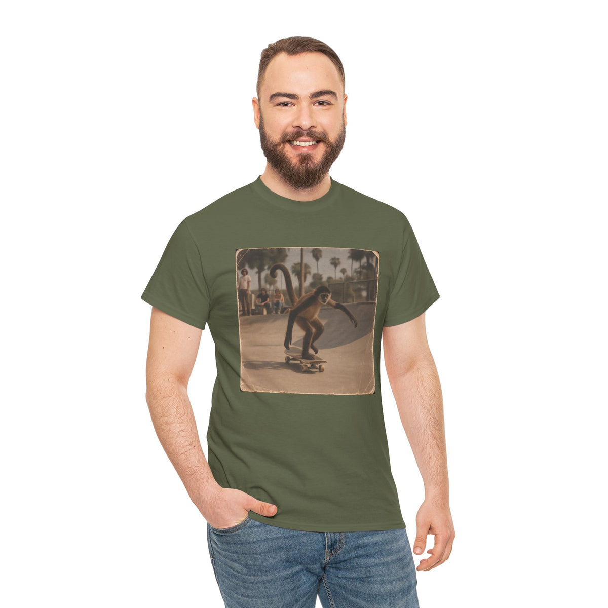 Skateboarder Vintage Photo Tee