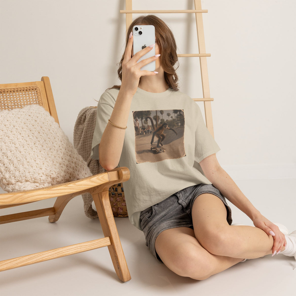 Skateboarder Vintage Photo Tee