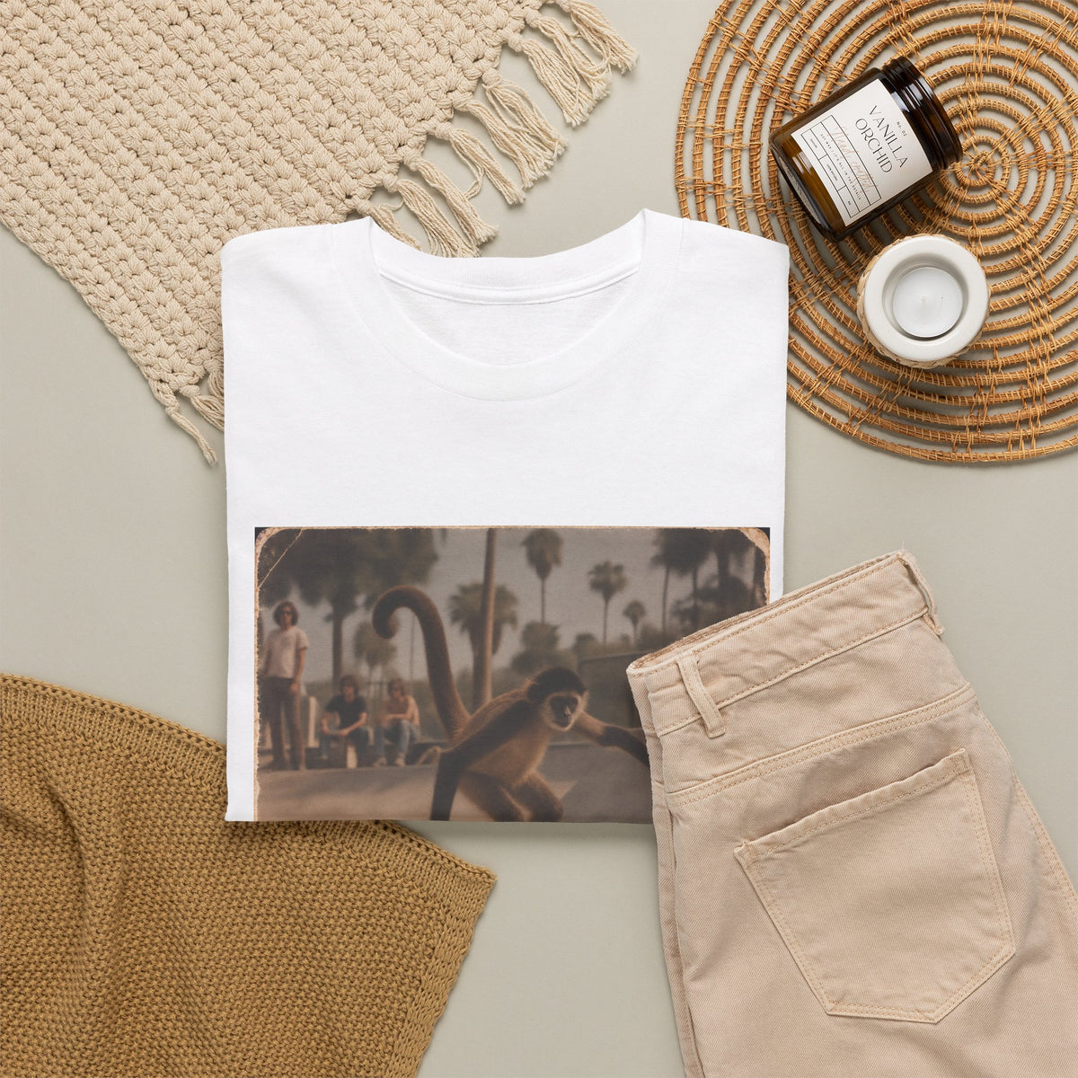 Skateboarder Vintage Photo Tee