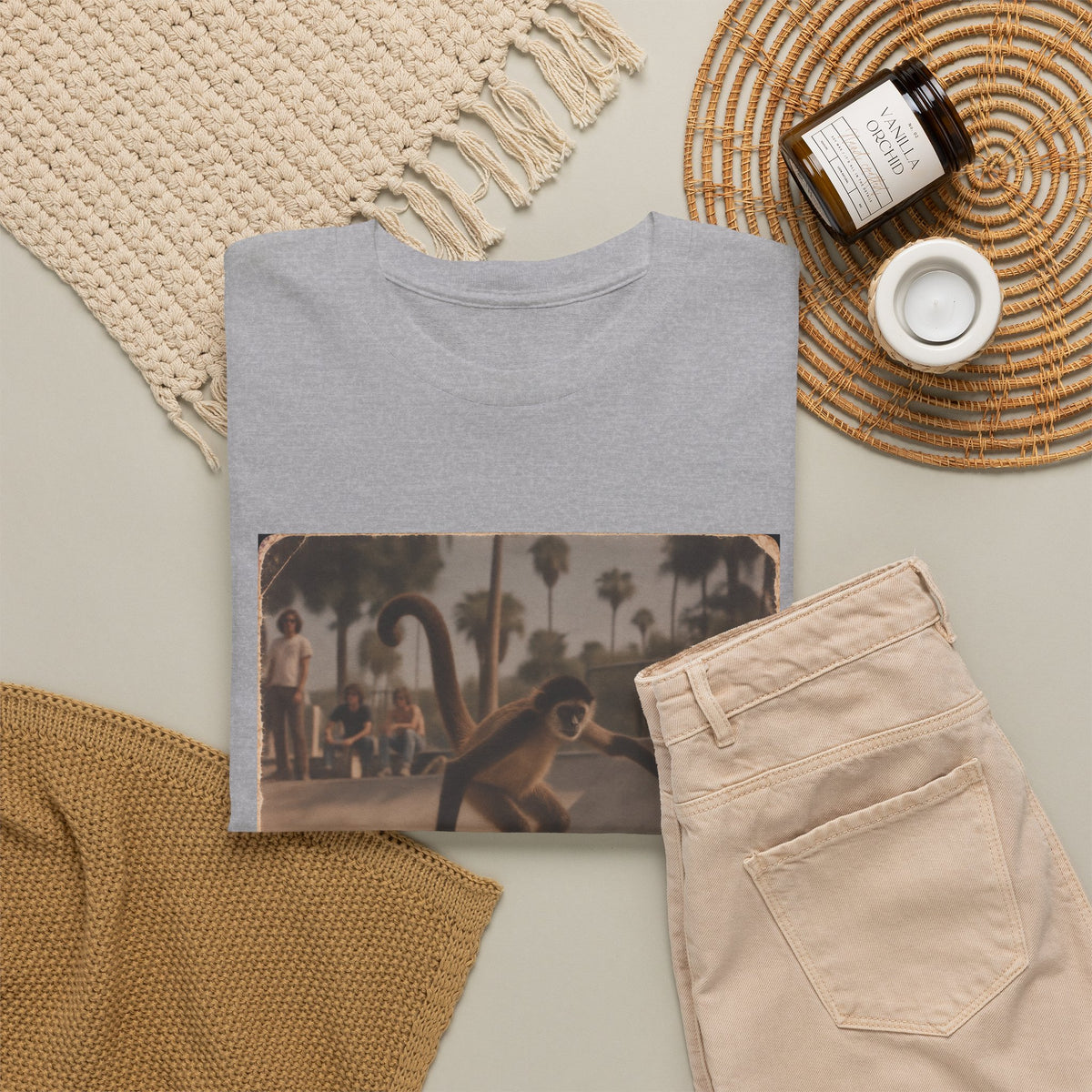 Skateboarder Vintage Photo Tee