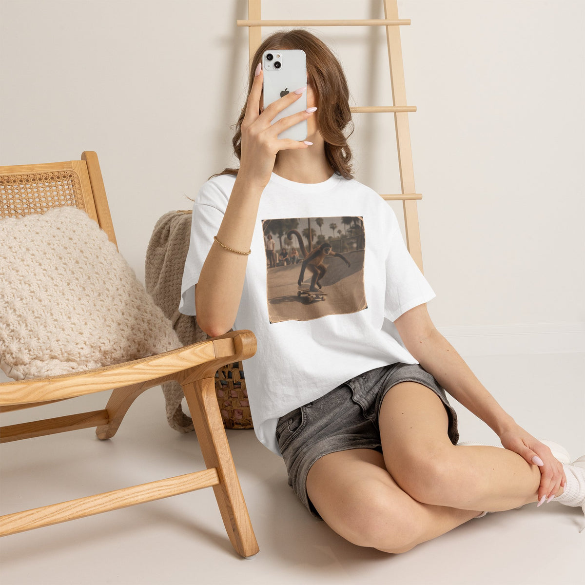 Skateboarder Vintage Photo Tee