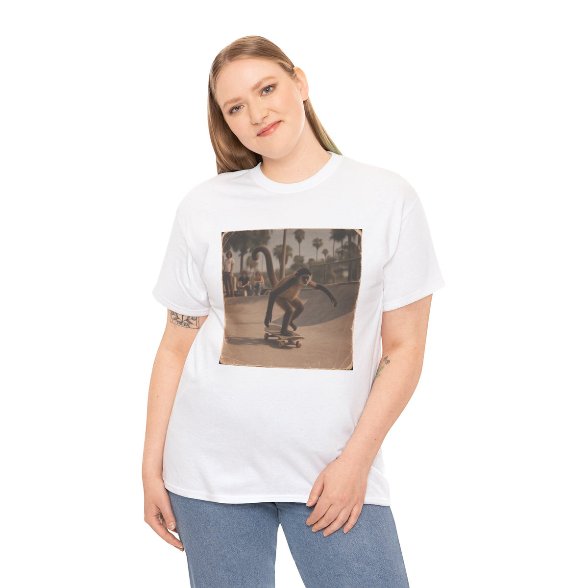 Skateboarder Vintage Photo Tee