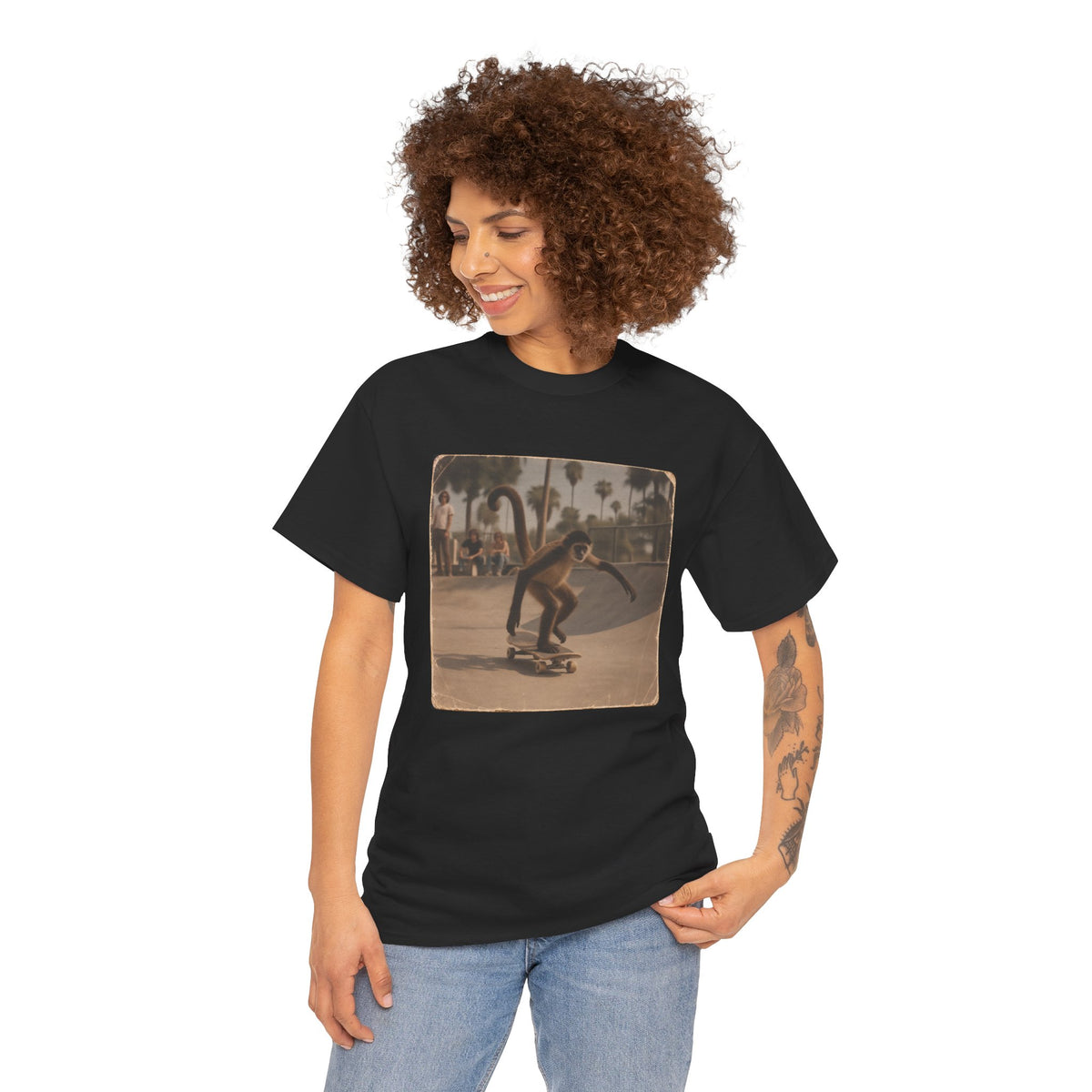 Skateboarder Vintage Photo Tee