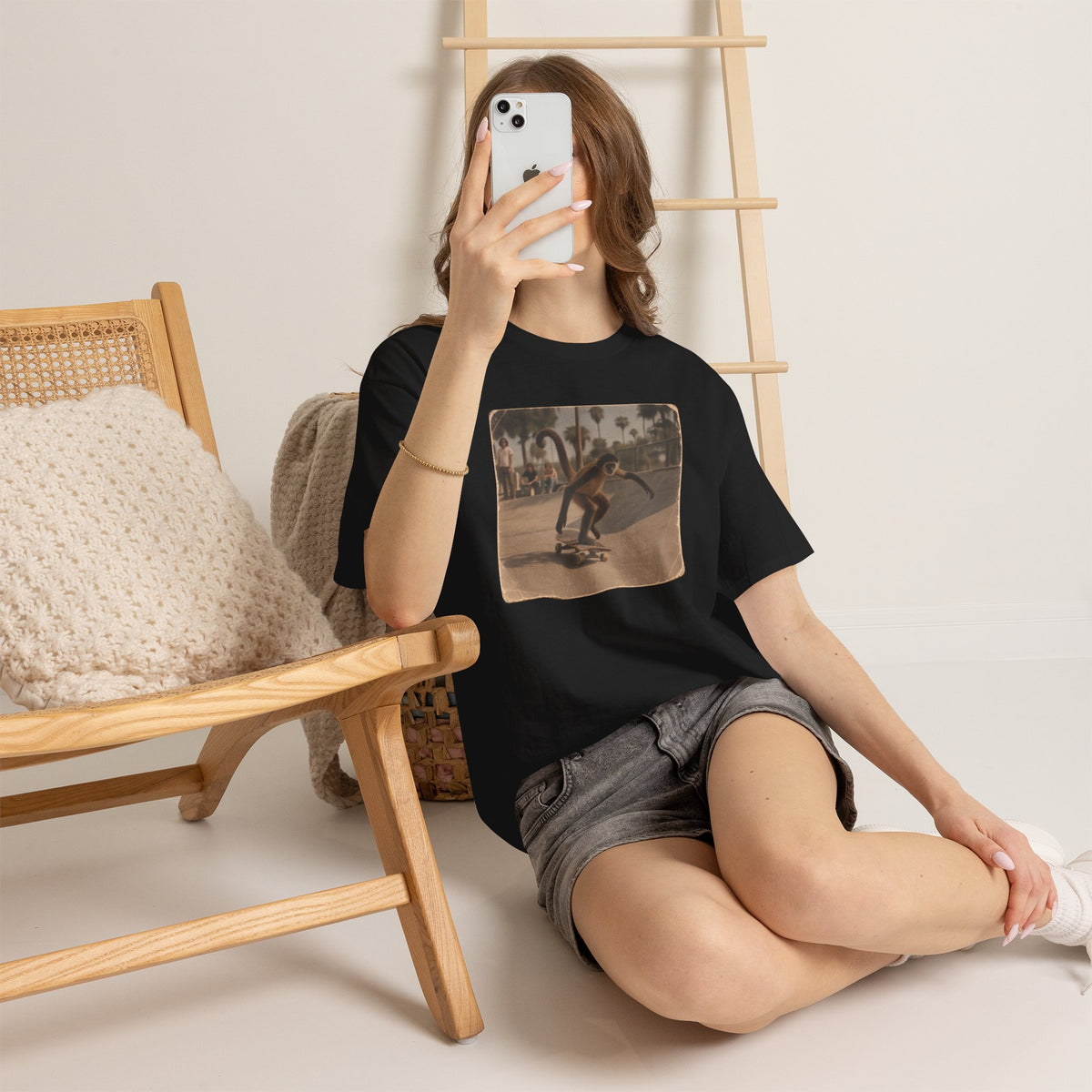 Skateboarder Vintage Photo Tee
