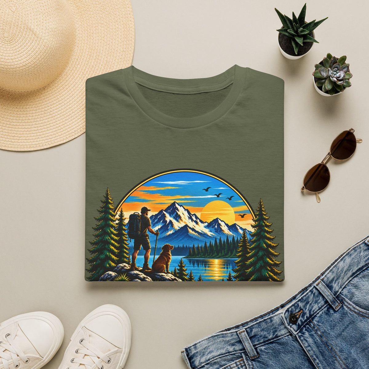 Hike More Explore More Mountain Adventure T-Shirt