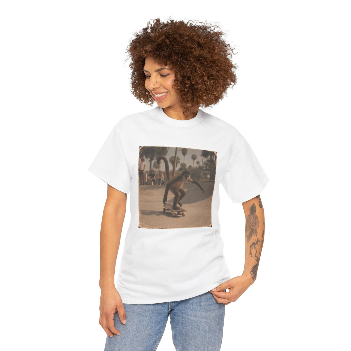 Skateboarder Vintage Photo Tee