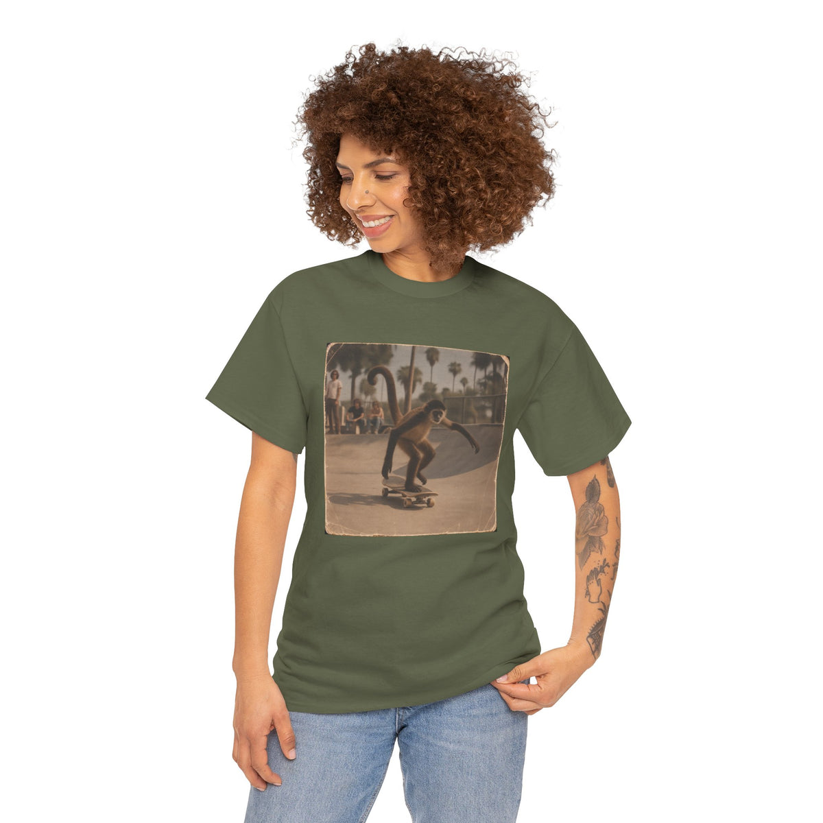 Skateboarder Vintage Photo Tee