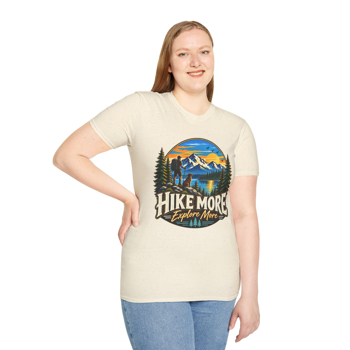 Hike More Explore More Mountain Adventure T-Shirt