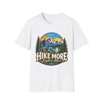 Hike More Explore More Mountain Adventure T-Shirt