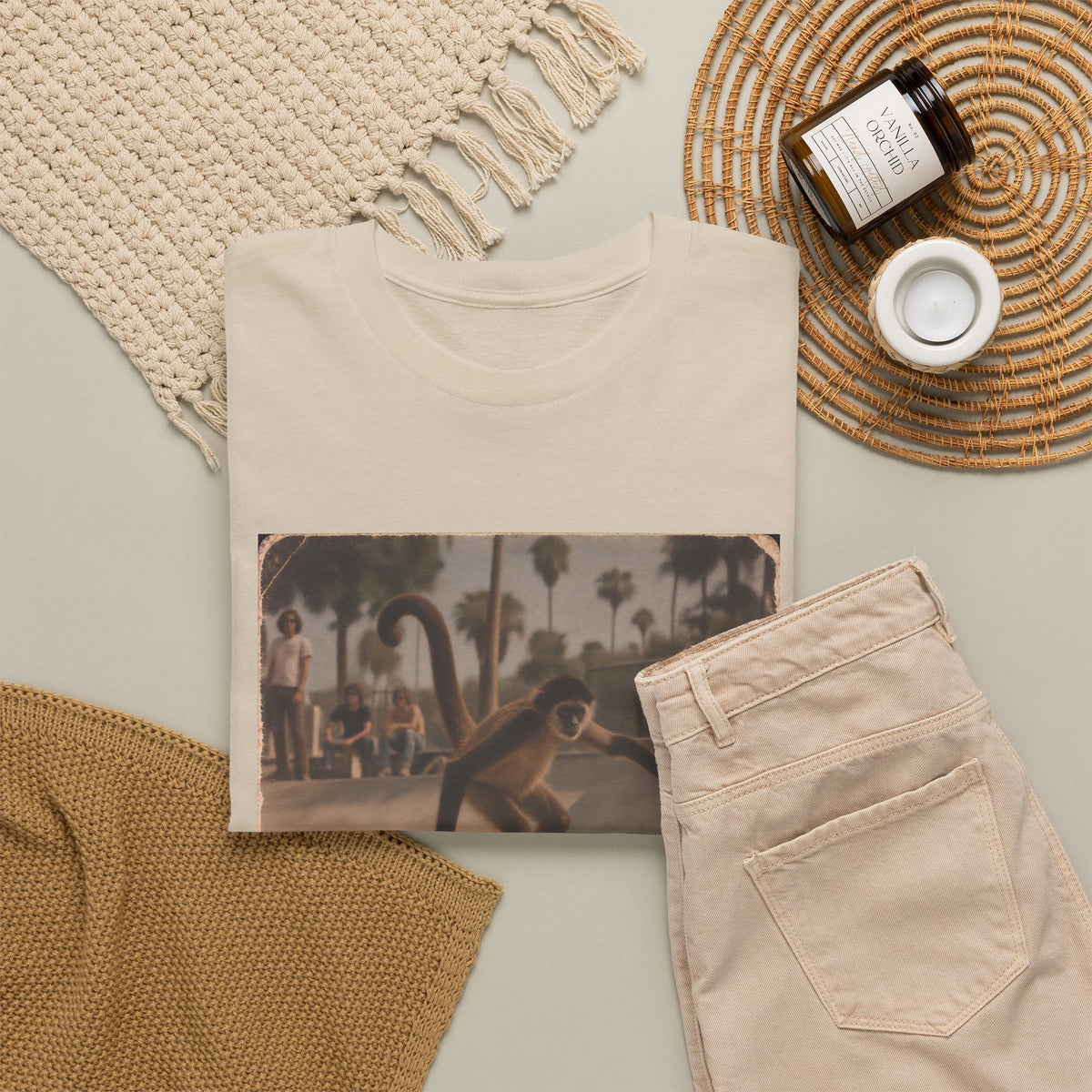 Skateboarder Vintage Photo Tee