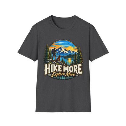 Hike More Explore More Mountain Adventure T-Shirt