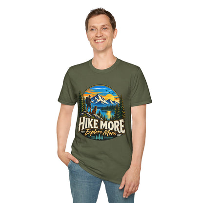 Hike More Explore More Mountain Adventure T-Shirt