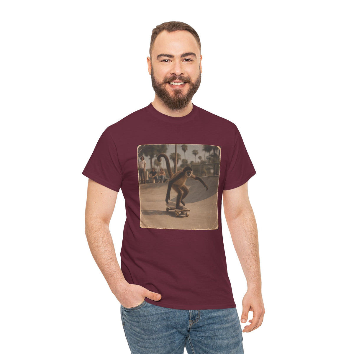 Skateboarder Vintage Photo Tee