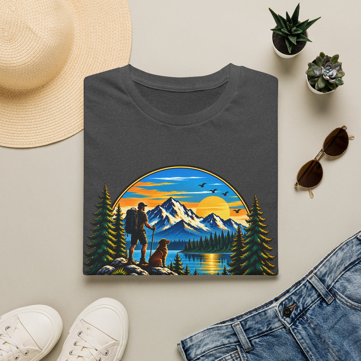 Hike More Explore More Mountain Adventure T-Shirt