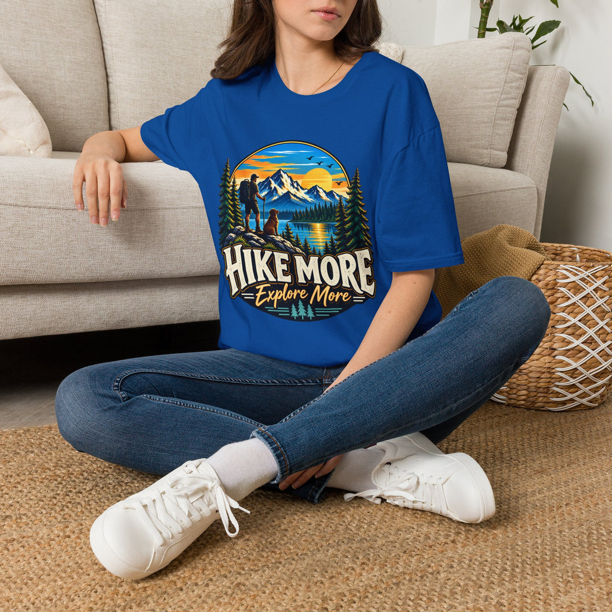 Hike More Explore More Mountain Adventure T-Shirt