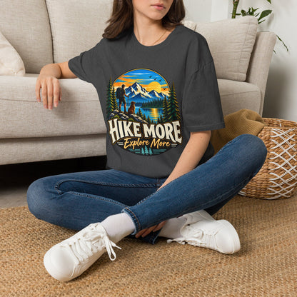 Hike More Explore More Mountain Adventure T-Shirt