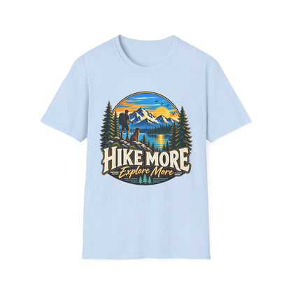Hike More Explore More Mountain Adventure T-Shirt