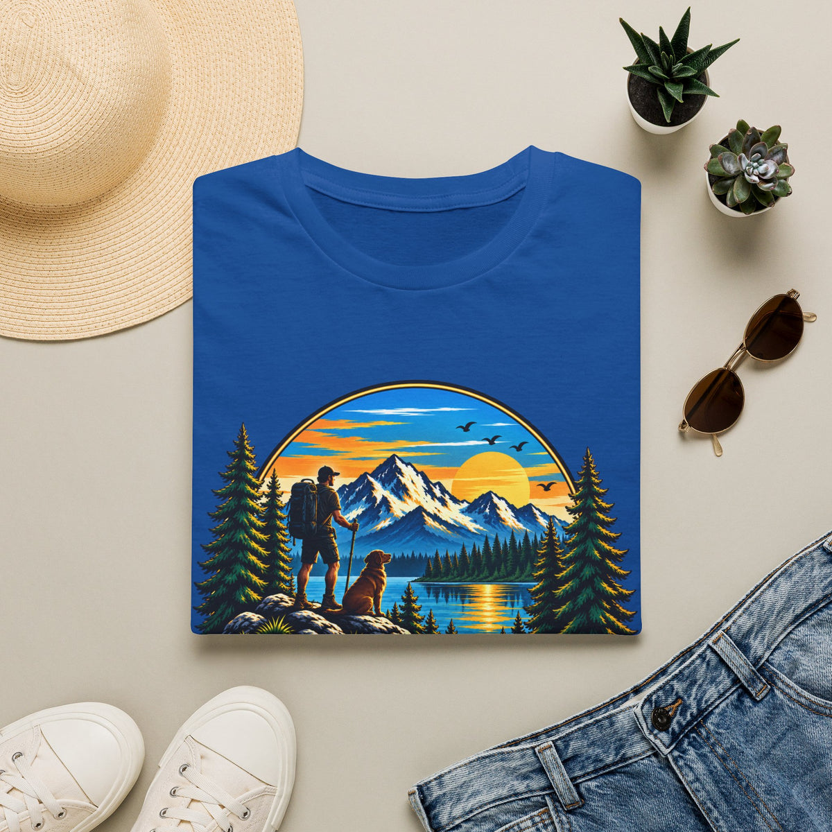 Hike More Explore More Mountain Adventure T-Shirt