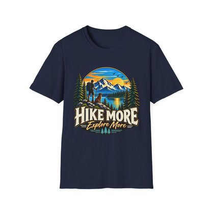 Hike More Explore More Mountain Adventure T-Shirt