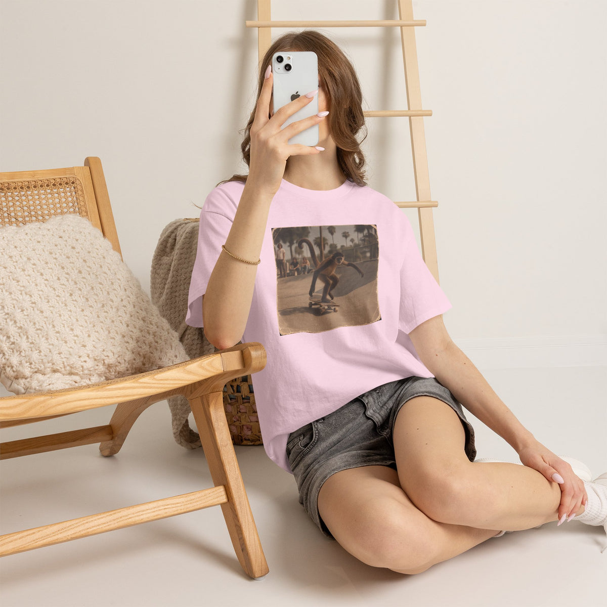 Skateboarder Vintage Photo Tee