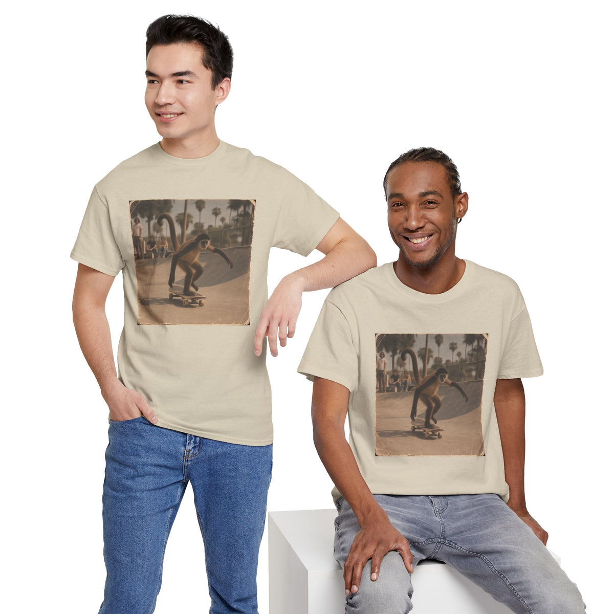 Skateboarder Vintage Photo Tee