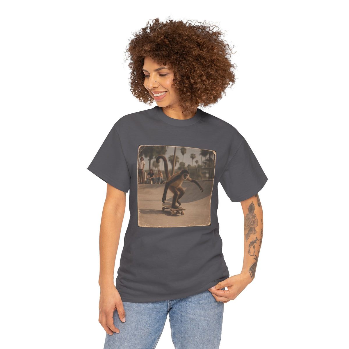 Skateboarder Vintage Photo Tee