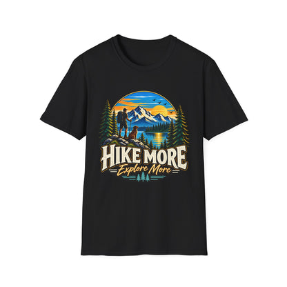 Hike More Explore More Mountain Adventure T-Shirt