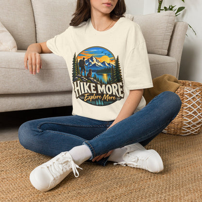 Hike More Explore More Mountain Adventure T-Shirt