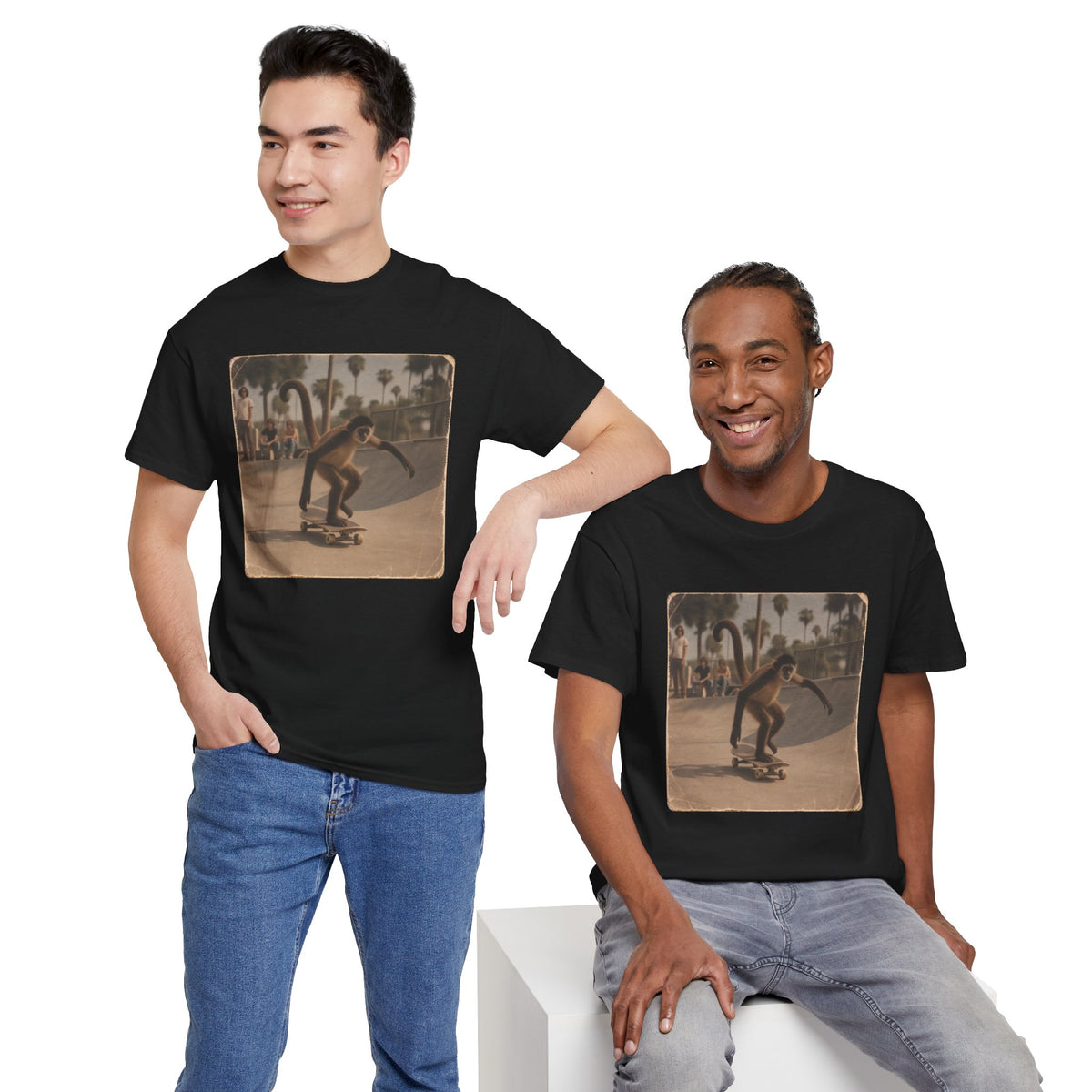 Skateboarder Vintage Photo Tee