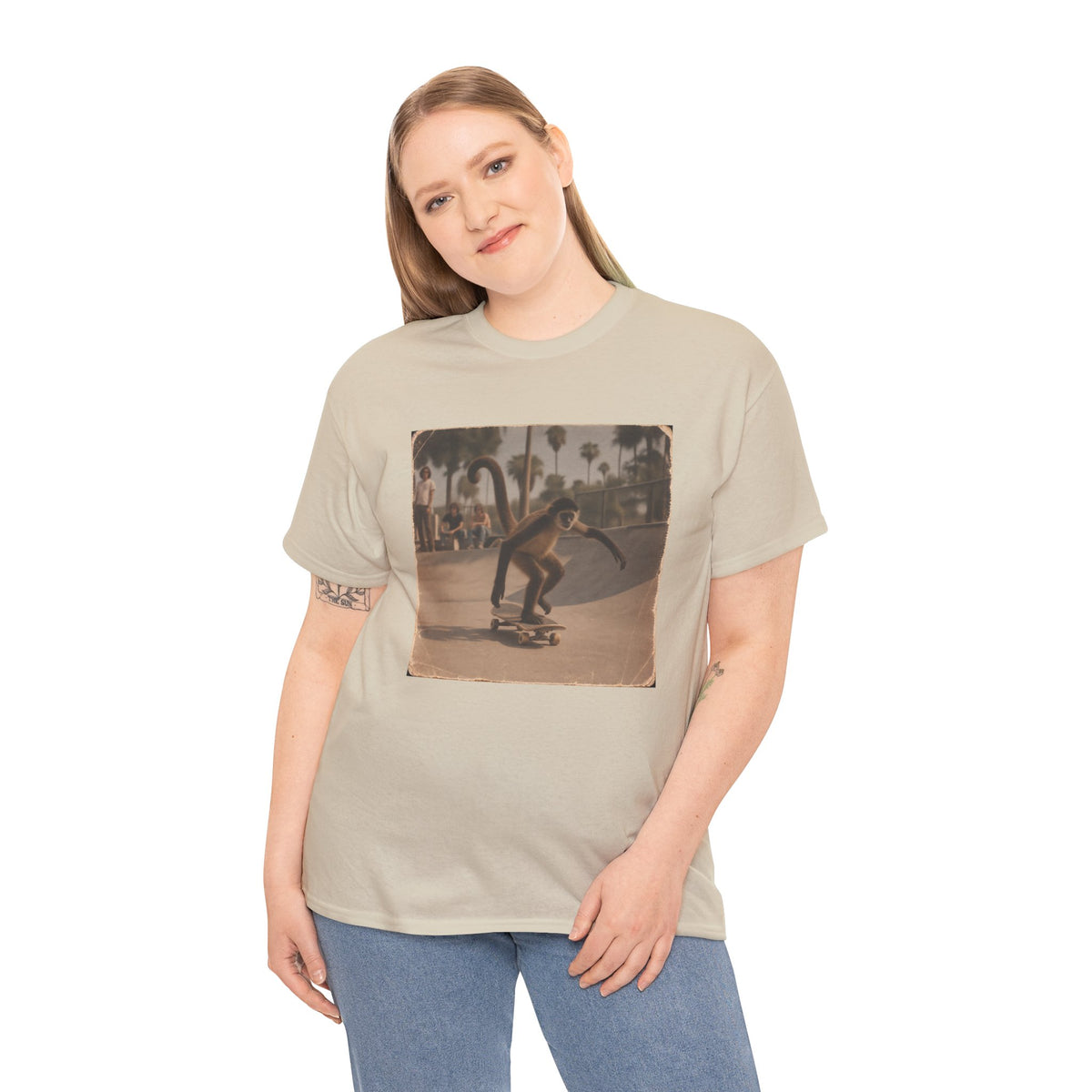 Skateboarder Vintage Photo Tee