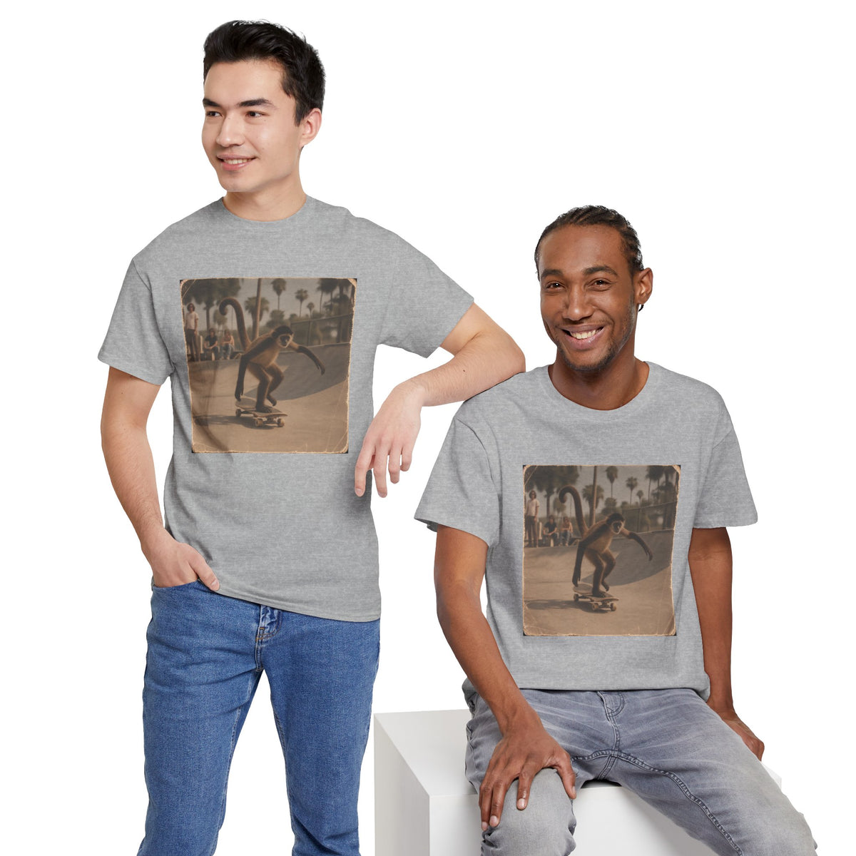 Skateboarder Vintage Photo Tee