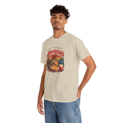 Squirrel T-Shirt "Acorns Are For Amateurs" — Funny Nature Graphic Tee