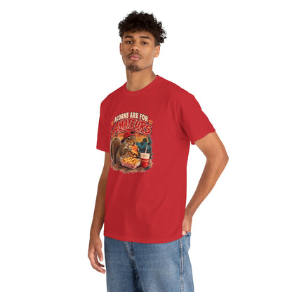 Squirrel T-Shirt "Acorns Are For Amateurs" — Funny Nature Graphic Tee