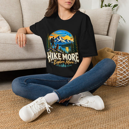 Hike More Explore More Mountain Adventure T-Shirt