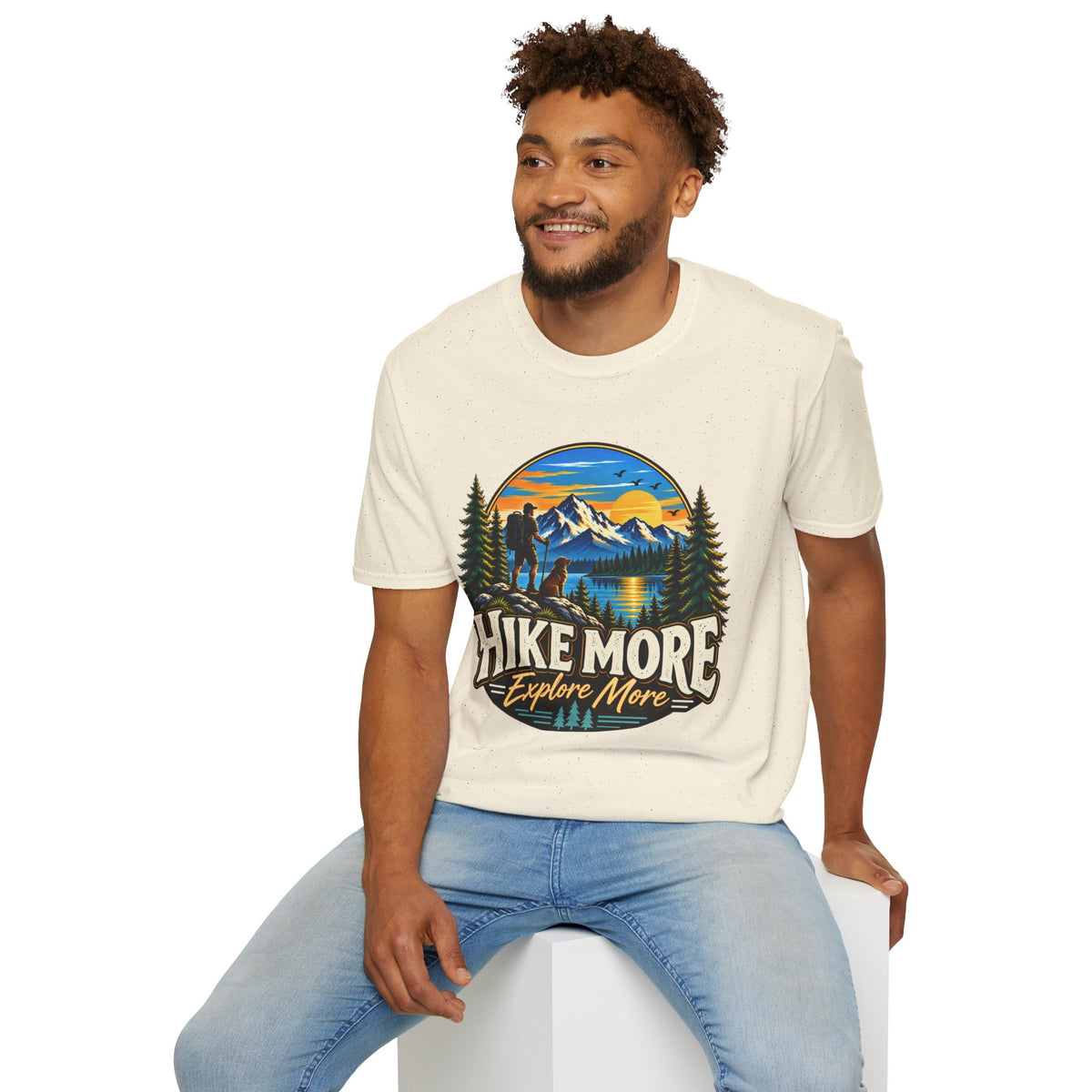 Hike More Explore More Mountain Adventure T-Shirt