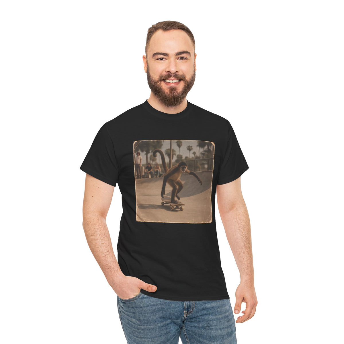 Skateboarder Vintage Photo Tee