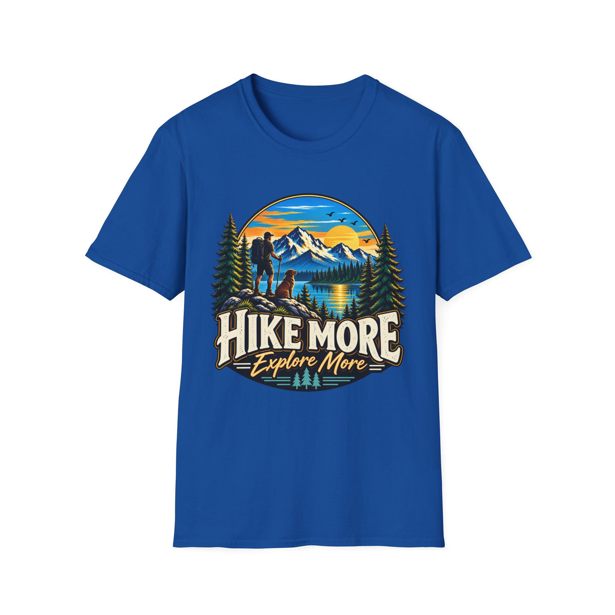 Hike More Explore More Mountain Adventure T-Shirt