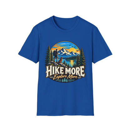 Hike More Explore More Mountain Adventure T-Shirt