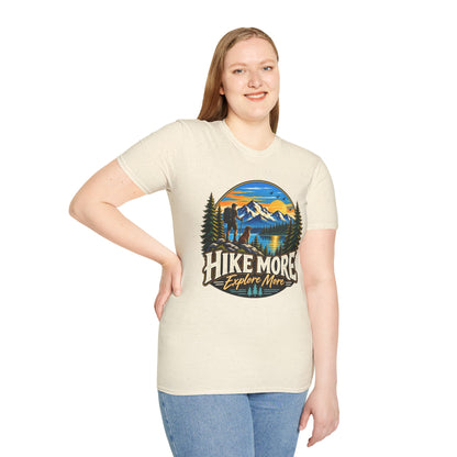 Hike More Explore More Mountain Adventure T-Shirt
