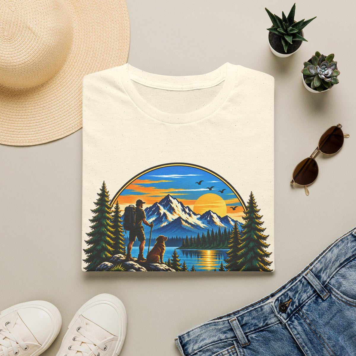 Hike More Explore More Mountain Adventure T-Shirt